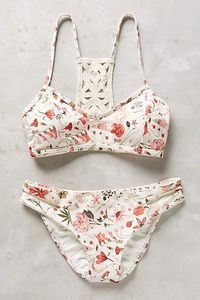 $26.99 Cute Floral Print Two Piece Bikini Set