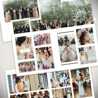 Wedding Album Template: Infinite 10x10 Wedding or Engagement - Etsy