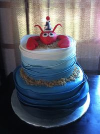 Lobster cake..for first birthday!