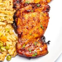 Easy Air Fryer Boneless Skinless Chicken Thighs - Munchy Goddess