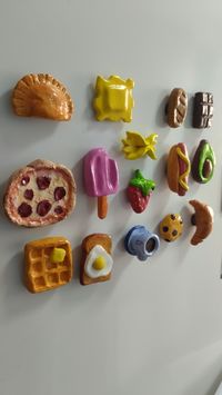 iman nevera - magnets fridge - hand made/manualidades