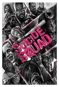 Suicide Squad Promotional Poster on Behance