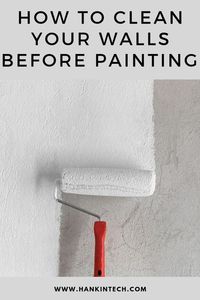 No matter how good the quality of paint is, you'll never get that perfect finish without proper wall preparation beforehand. In this article titled "How to prepare Your Walls for a Fresh Coat of Paint," we look at how to clean your walls amongst other paint prep ideas. #paint #painting