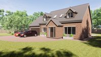 See our 'Madley' dormer bungalow from all angles with this fly-by video.