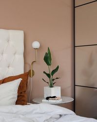 my scandinavian home: Peach and Rust tones in an Elegant Norwegian Home