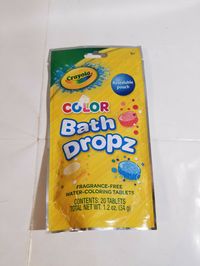 Resealable Crayola Color Bath Dropz 20 Each Pack NEW. You are buying one pack only or make offer on as many you want.