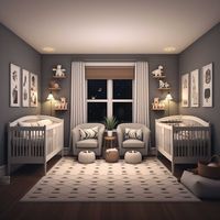 Balancing Individuality in Twin Nursery Room Designs • 333+ Inspiring Lifestyle Ideas