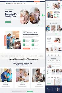 Oldkare - Senior Elderly Care HTML Template is a clean, elegant and modern design responsive HTML template for senior citizen homes, elderly care, retirement home, healthcare and nursing homes professional website. It comes with 2 different homepage layouts, 20+ pre-built inner pages and tons of amazing features. It is built with latest technologies HTML5, CSS3, JS Files and Bootstrap framework to download now & live preview click on image 🡵  demo: bhai