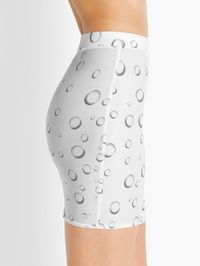 "Water Drops Pattern in a Rainy Spring Day" Mini Skirt by sitnshop | Redbubble