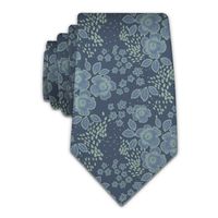 Scattered flowers and leaves shine like stars in the magical Woodland Floral necktie. This fantastical floral pattern reminds us of a mid summer's night dream, so dream big and customize this pattern in the 3 colors of your choice!