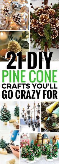 Pine cone crafts decoration ideas