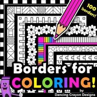 A huge bundle of borders and clip art frames specifically designed for coloring fun!Borders that not only complement your page design, but are also lots of fun for students to color!  Perfect for worksheets and patterning activities. Designed for letter-sized paper (8.5 x 11 inches).  They are mostly in portrait orientation but most can easily be rotated to landscape.  Borders vary with some very simple designs and some more intricate patterns to color.  See more detail in the preview download.I