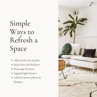 Looking to brighten up a room in your home for little to no cost while you prepare it for the market? Try these simple tips to bring new perspective and energy into your home. They are easy, fun, and simple to do. A little goes a long way! #realestate #joeprather #joepratherrealtor #whosnextrealestate #realestateagent #RealEstateInvestor #realestatelife #realestatemarketing #realestateagents #realestateadvice #realestateforsale #realestateexperts #realestateexpert #realestateteam