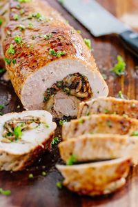 Stuffed Pork Tenderloin Recipe