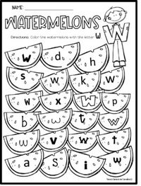 ALPHABET - LETTER W by Oooh la la | Teachers Pay Teachers