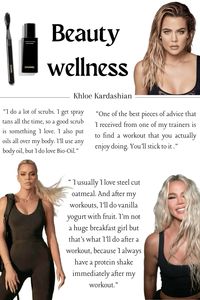 #khloe #kardashian #beautyblog #selfcare #skincare #fitness