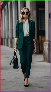 Discover chic fall business outfit ideas that blend elegance and professionalism. Try layering bold textures, rich autumn hues, and statement accessories to create a polished, office-ready style for the season.