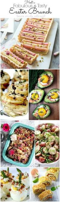 Whether you're hosting Easter brunch or bringing an Easter breakfast casserole to share with family, I have found fabulous and tasty Easter brunch recipes including easy brunch recipes and make ahead brunch recipes.