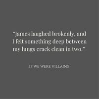 if we were villains by m.l. rio - click on the pin to buy the book!! #ifwewerevillains (fund my college by purchasing your books through my links!)