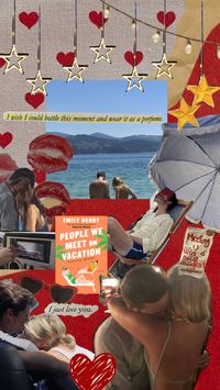 people we meet on vacation <3 #peoplewemeetonvaction #moodboard #taylorswift #love #peoplewemeetonvacation #emilyhenry #beachread #aesthetic #poppyandalex #alexandpoppy