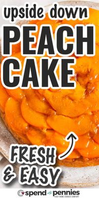 Peach Upside Down Cake