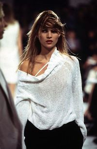 Kate Moss at Ann Demeulemeester SS96