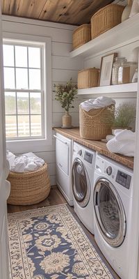 8 Exceptionally Pleasing Laundry Rooms