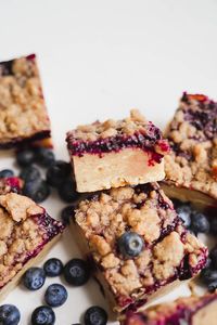 Easy and Delightful Blueberry Crisp Blondies