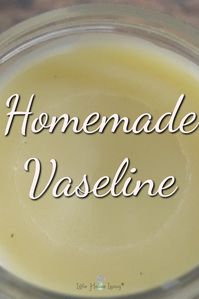 Did you know that you can make your own Vaseline or "petroleum jelly" alternative at home? Only 2 ingredients and ridiculously easy!    #homemadevaseline #petroleumjelly #makeyouown #diyvaseline via @merissa_alink