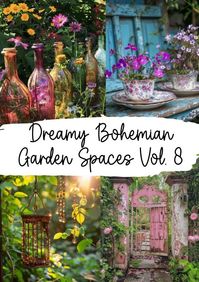 Dishfunctional Designs: Dreamy Bohemian Garden Spaces Volume 8