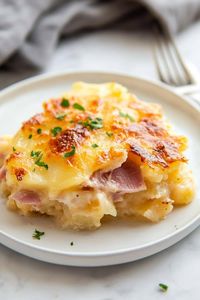 Scalloped Potatoes and Ham - Insanely Good