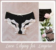 Ohhh Lulu...: OHHH LULU PATTERN HACKS: Lace Edge Finishes for Lingerie