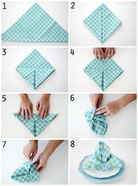 Napkin folding