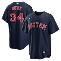 When your Boston Red Sox finally hit the field, show your support all game long with the help of a legend with this David Ortiz Replica Player jersey from Nike. Its classic full-button design features bold player and Boston Red Sox applique graphics, leaving no doubt you and Big Papi will be along for the ride for all 162 games and beyond this season. Size: M.  Color: Blue.