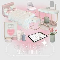 Clean Girl Aesthetic Set | kirikasims