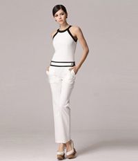 Western Elegant Slim Halter Long Women Jumpsuits