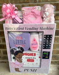 I offer customized filled vending machines for any occasion.