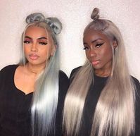 Online Shop Rabake Human Hair Bundles With Closure 1B/ Grey Ombre Hair Bundle With Lace Closure 4X4 Brazilian Straight Remy Hair,Promotion factory cheap price,DHL worldwide shipping. #rabakehair #humanhairextensions #greyhairstyles #bundleswithclosure #coloredhairblackwomen #straighthairstyles