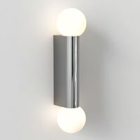 Ortona Twin Wall Light, Polished Chrome | Astro