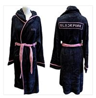 BLACKPINK BATHROBE UNISEX BLACK OR PINK | HOUSE OF PKL