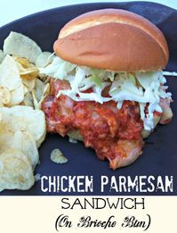 Chicken Parmesan Sandwich Recipe - Really Simple & So Tasty!