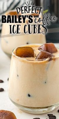 This Baileys and and coffee ice cubes recipe makes the perfect after-dinner drink, especially for the festive season. Simply freeze coffee into ice cubes and pour over Baileys Irish Cream, vanilla vodka and half-and-half to create a deliciously creamy cocktail. As the ice melts, the coffee slowly infuses into your drink, creating beautiful dark swirls that taste fantastic.