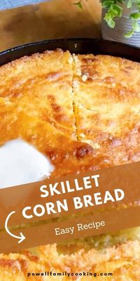 Learn how to make the best Southern cornbread ever with this easy cast iron skillet recipe. Perfectly moist and flavorful, this cornbread is a must-have for any Southern meal. Follow our detailed instructions to create a homemade cornbread that's simple yet delicious, making it a favorite for family gatherings and special occasions.