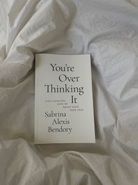 You're Overthinking It ✨ Book by Sabrina Alexis Bindery – Inner Sanctum