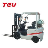 China Teu 1.5t LPG Gas Dual Fuel Petrol LPG Gasoline Forklift Fg15t with Impco, Forklift Truck, Fork Lift,  Model NO. FG15T Lift height 3000~6000 Condition New Transport Package N/M Specification 2245*1070*2060mm Trademark TEU Origin China HS Code 8427209000 Production Capacity 10000units/Year Cab Location: Adjustable Type: Ordinary Combustion Forklift Power: LP Gas Engine Load Capacity: 1T - 5T Fuel: Gasoline Load center: 500mm 
 1.5t LPG forklift FG15T Standard configuration : 1.5t LPG forklift NISSAN engine 3000m duplex mast 920mm fork Indicators front and back Reverse beeper Confortable seat with belt Color optional Mainly parameters: Mainly parameters: EFFO FG15T Technology Specification Specification 1 Manufacturer       TEU 2 Model       Power shif