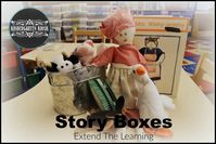 Creating Story Boxes — Kindergarten Kiosk