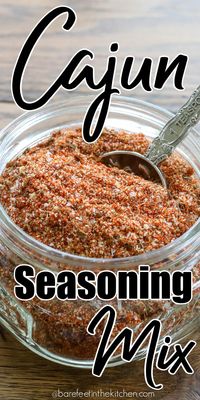 Homemade Cajun Seasoning