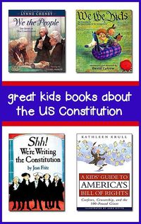 This page lists the best books about the Constitution for kids -- great for helping plan US History units on the early days of our nation.