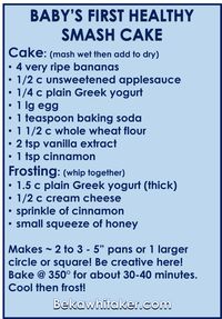 healthy smash cake directions beka web