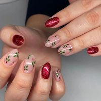 Get into the holiday spirit with our Handmade Classic Christmas Press On Nails! These reusable red and green nails offer a timeless festive look, perfect for a custom holiday style. Easy to apply in both short and long options!📦 What comes with your press on nail kit? 10 nails of your size 24 adhesive tabs 1 nail file 1 cuticle stick Instructions on how to apply and remove them. Finding Your Size:Check out our sizing chart or Visit our sizing tutorial here: Sizing DirectionsNot sure about the s